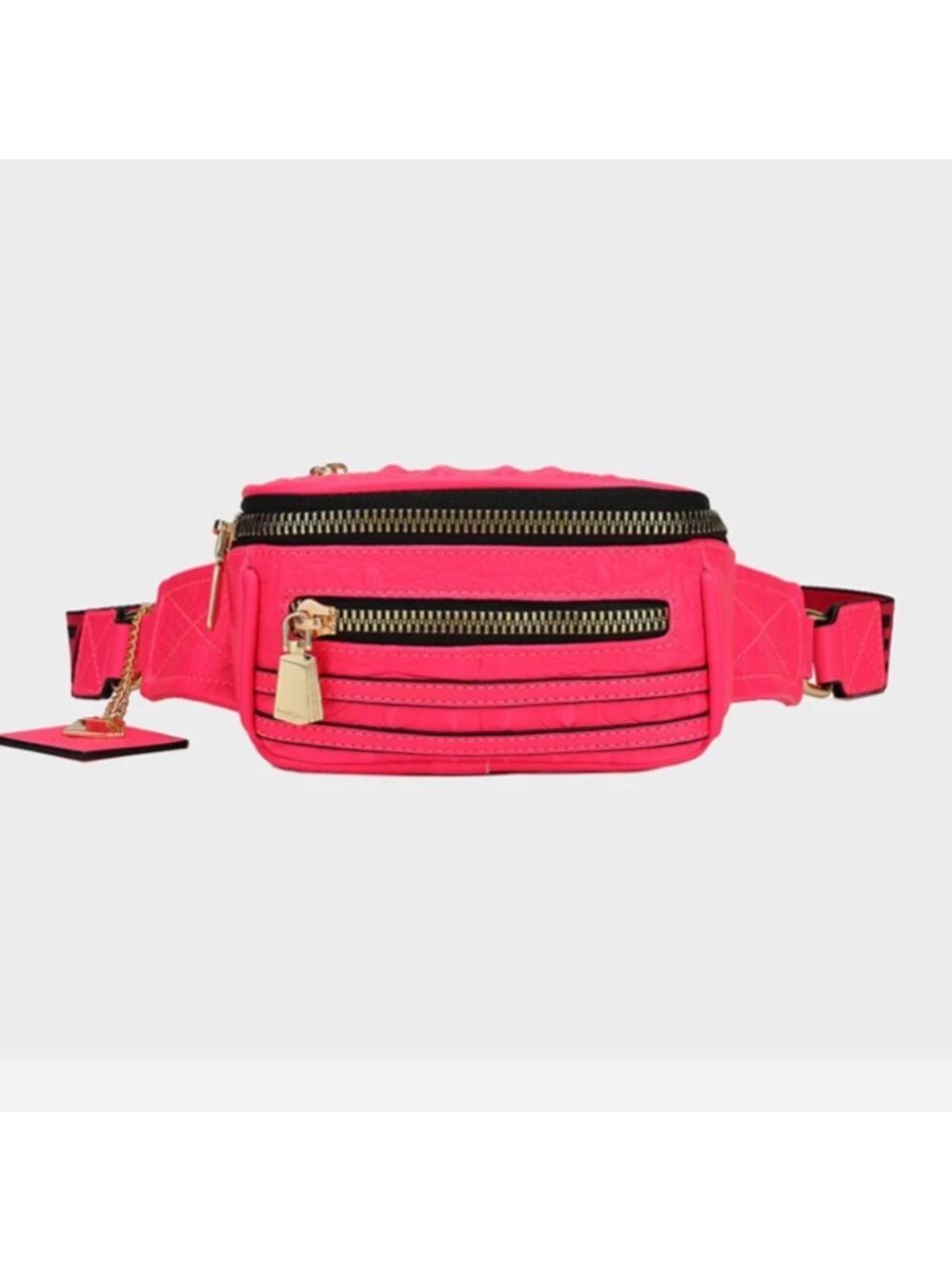 TOTE & CARRY APOLLO 2 MINI NEON PINK BELT BAG FANNY OR CROSSBODY BAG NWT
1
